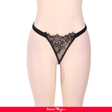 Plus Size Seductive Black Lace Transparente Sexy Babydoll