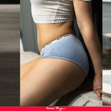 Comfort Ultra-Soft Lace Edge Ladies Cotton Underwear