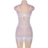 Polka Dot Sheer Babydoll