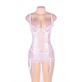 Polka Dot Sheer Babydoll