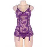 New Lace Round Back Babydoll