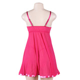Lace Top Babydoll Dress
