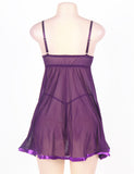 Transparent Lace Babydoll