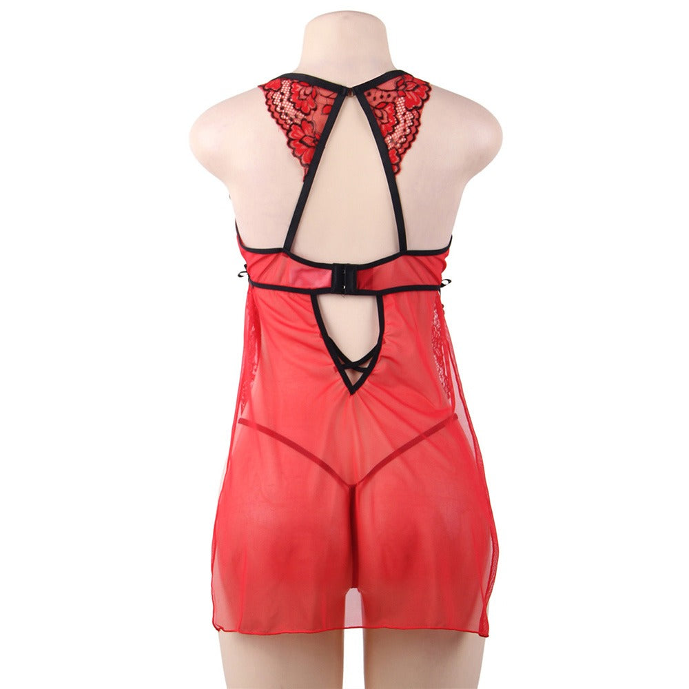 Elegant Lace Sexy Babydoll