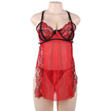 Elegant Lace Sexy Babydoll