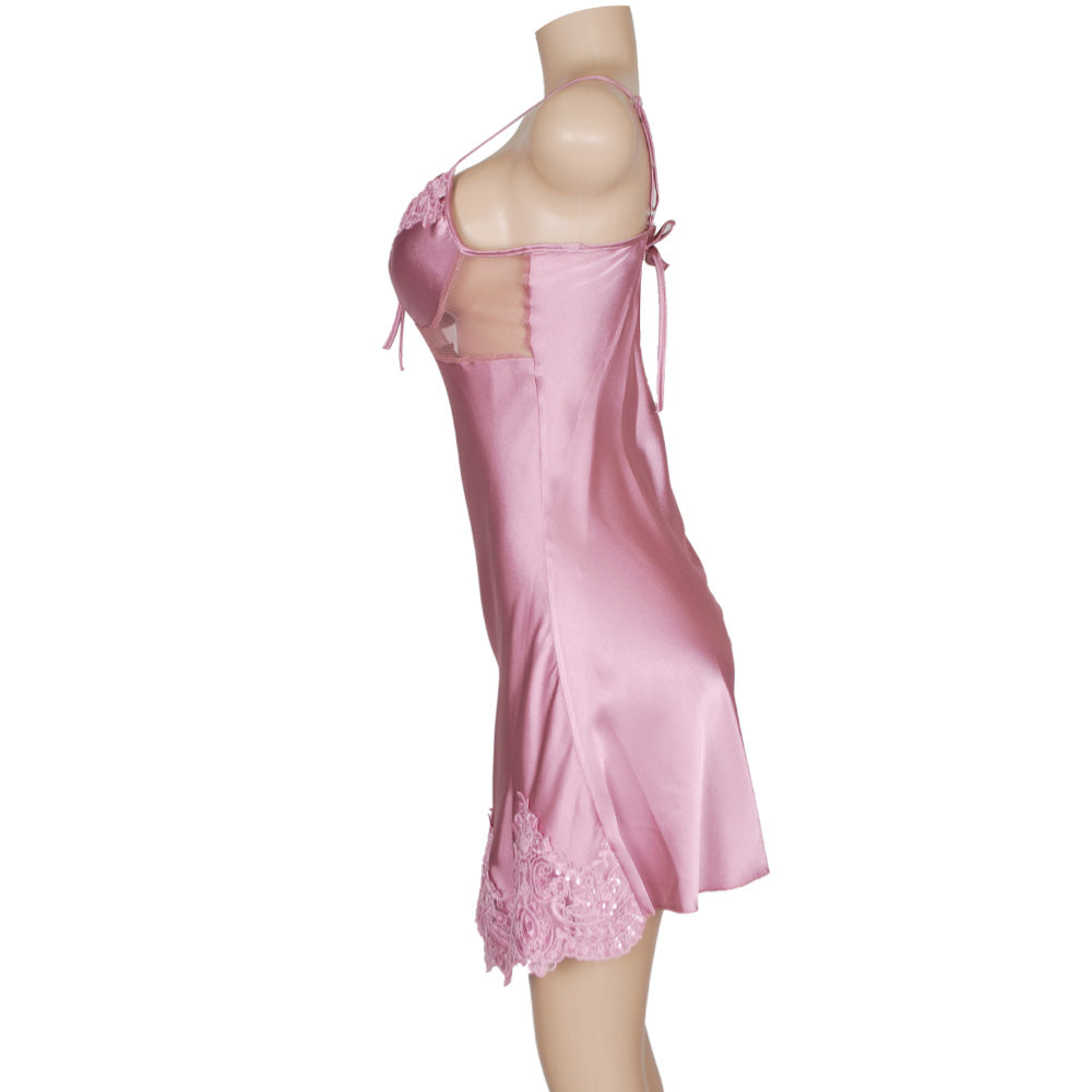 sexy babydoll lingerie with internal bra cups
