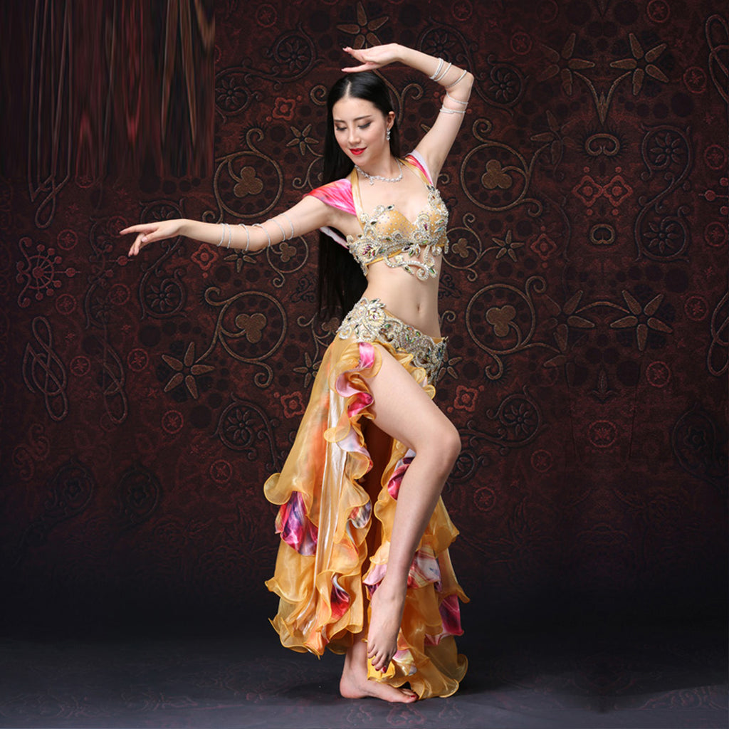 Women Push Up Egyptian Bra Belly Dance Costume Performance Belly Dance Clothes Wear