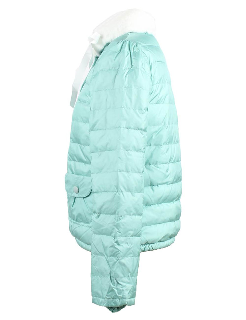 Fashion Short Women‘s Fur Collar Down Jacket
