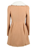 Fashion women woolen winter coat ladies long coat