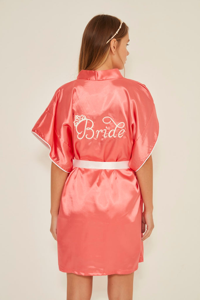 Women Satin Dressing Gown Elze Meldorf