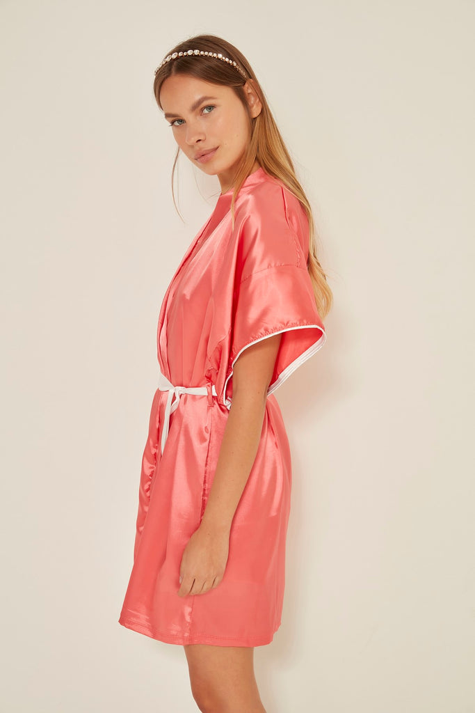Women Satin Dressing Gown Elze Meldorf