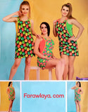 Colorful Printed Set Sleepwear Egypt