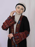 elegant Saudi crepe cardigan