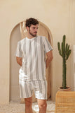 Short sleeve linen training top
