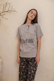 Stay Wild half-sleeve pajamas with pants