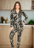 Elegant women's summer pajamas