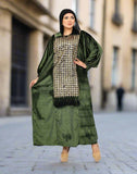 Women's winter abaya made of French velvet