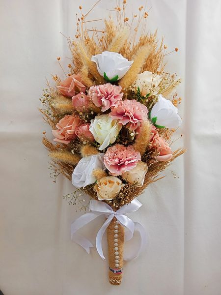 Artificial flowers bouquet for engagement
