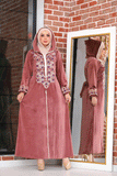 Women's winter abaya