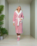 Lined polar robe and polar boots