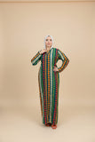 Women's abaya, material: crystal cotton