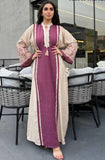 Women's summer linen abaya