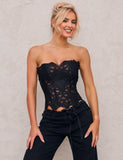 14 Bones Hollow Lace-up Court-style Corset