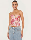 14 Bones Hollow Lace-up Court-style Corset