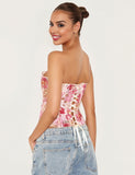 14 Bones Hollow Lace-up Court-style Corset