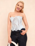 14 Bones Hollow Lace-up Court-style Corset