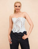14 Bones Hollow Lace-up Court-style Corset