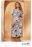 Satin Tiger dress