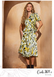 Satin Tiger dress