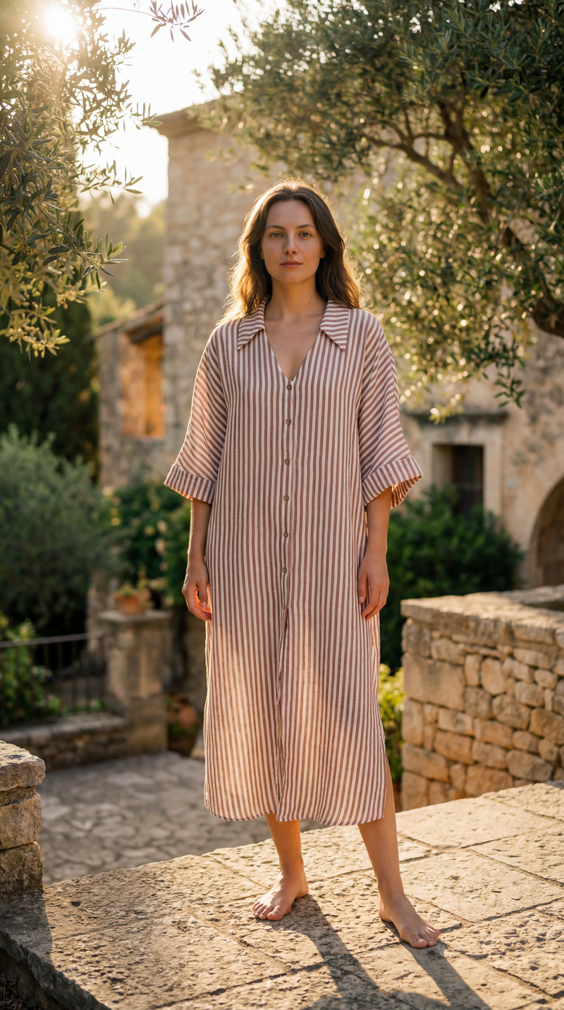 Cozy Stripe Dress