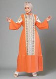 Women's abaya made of linen