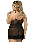 Slim Deep V Neck Lace Sleepwear Egypt With Thong