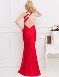 Classic Crisscross Dream Evening Gown