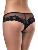 Floral Lace Mesh Sexy Panty