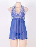 Farwalaya Camisole Babydoll And Thong Set