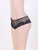 Floral Lace Mesh Sexy Panty