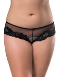 Floral Lace Mesh Sexy Panty