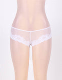 Floral Lace Mesh Sexy Panty