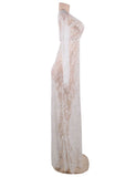 Delicate Lace Long Sleepwear Egypt Gown