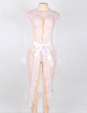 Long Sleepwear Egypt Delicate Lace Gow