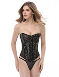 Transparent Hollow Net Corsets