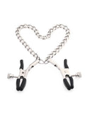 Silver Chain Nipple Clips Erotic Toy