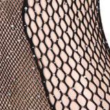 Black Fishnet Diamonds One-shoulder Bodystocking Egypt