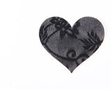 Sexy Black Lace Heart Shaped Nipple Cover