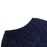 Elegant Ice Silk Strap Shorts 2 Piece Pajama Set