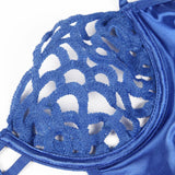 Lace Splicing Exquisite Hollow Out Cup Teddy Egypt With Underwire